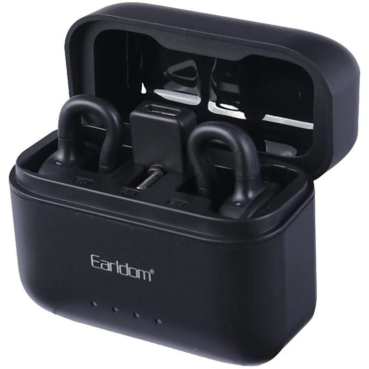 میکروفون بی سیم یقه ای Earldom Type-c مدل MC18 - مشکی(تبدیل هدیه Type-c تو Lightning داخل جعبه)